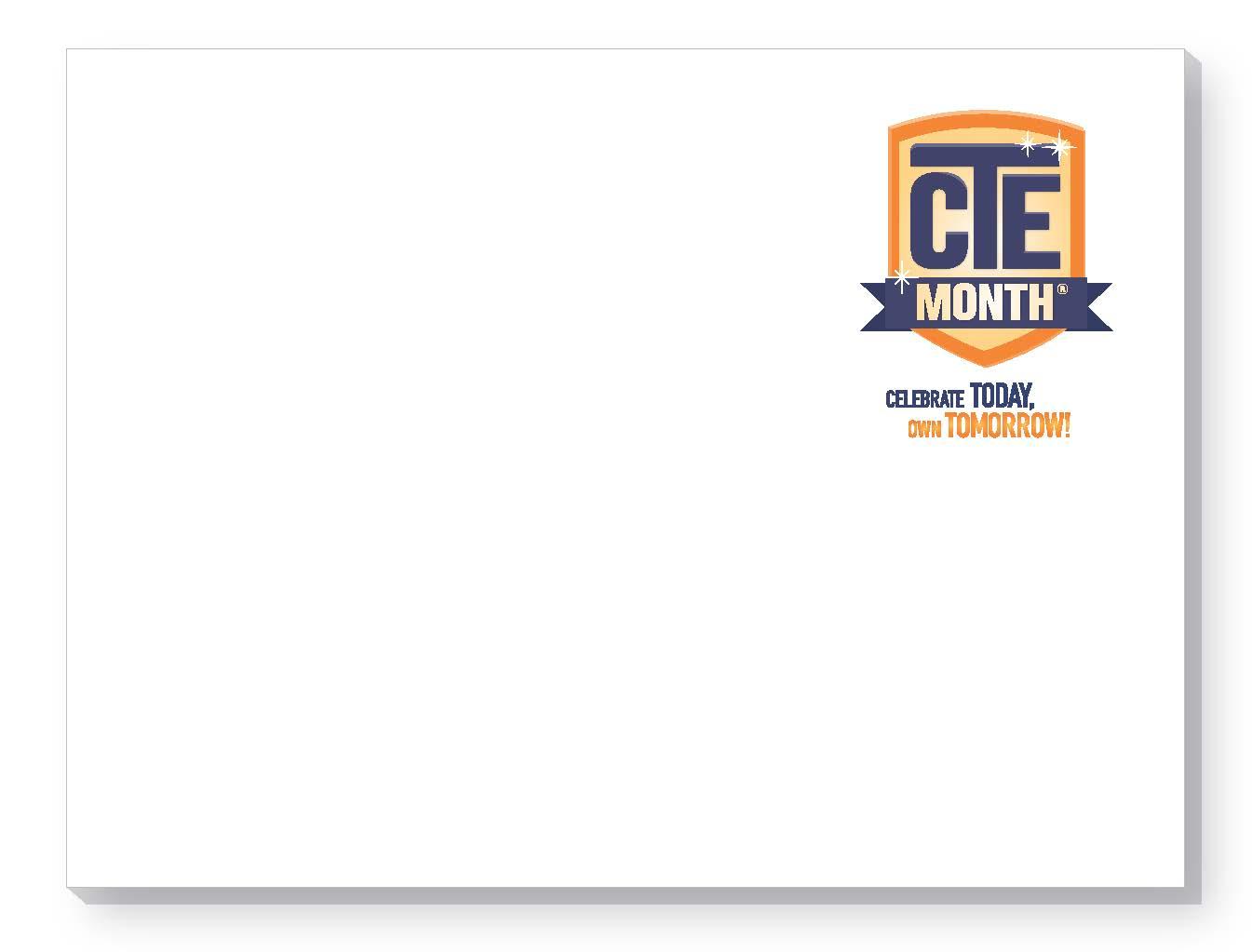 CTE Month Adhesive Notes (pack of 20)